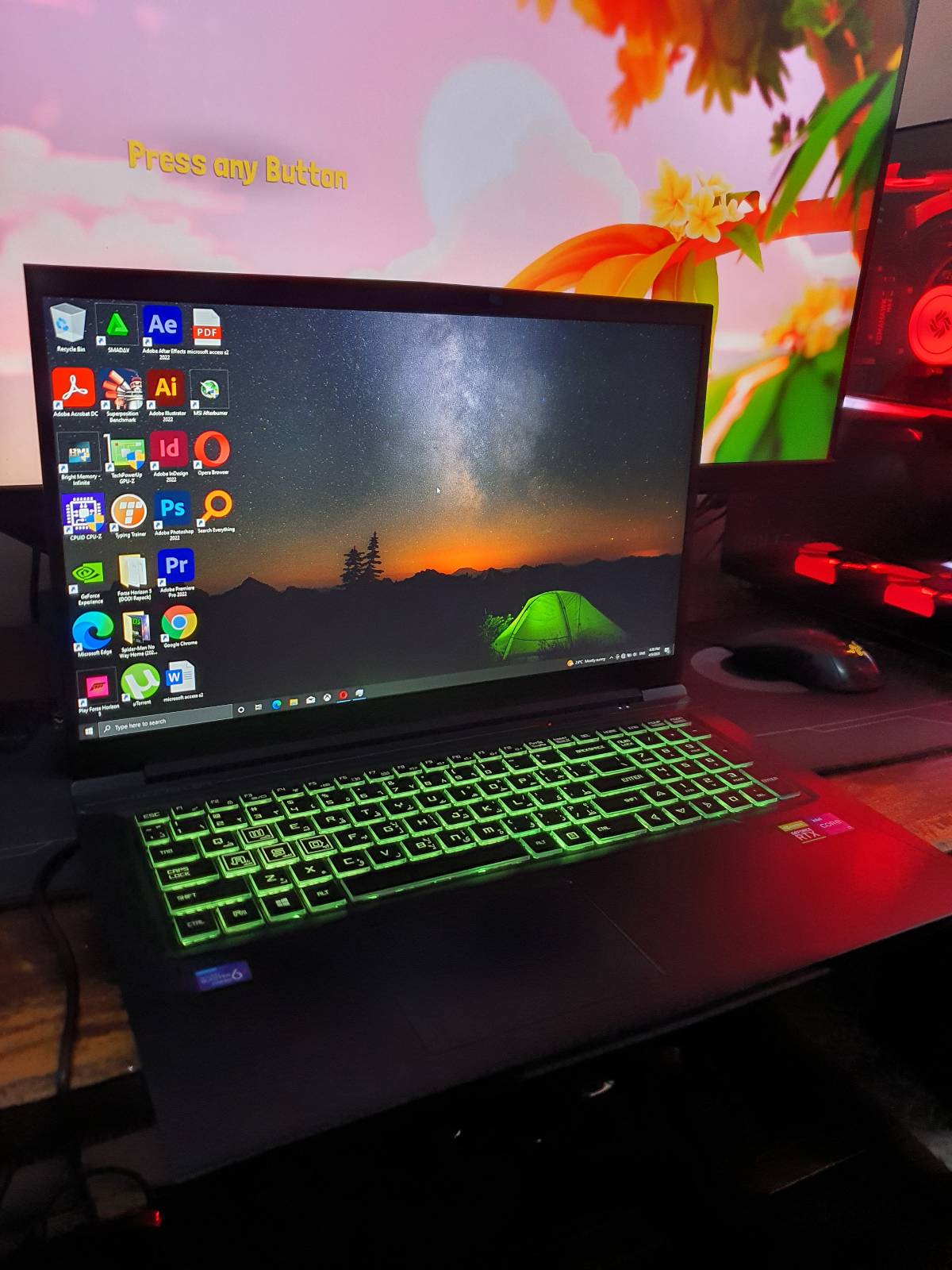 New Laptop Monster Abra A5 V15.5 24GB Intel Core i7 SSD 1T