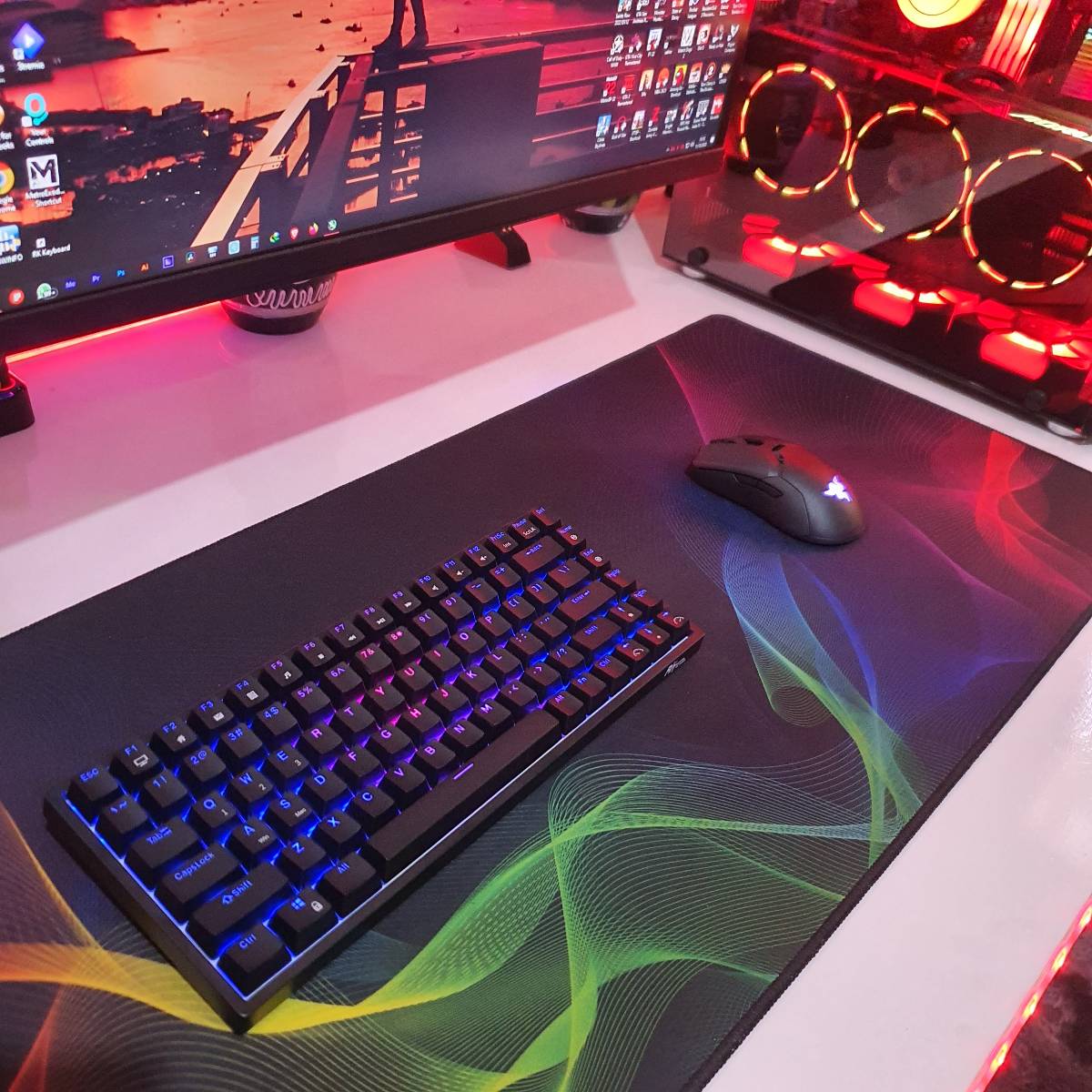 Custom-Size Gaming or Work Tables With RGB Lights Option - Image 4