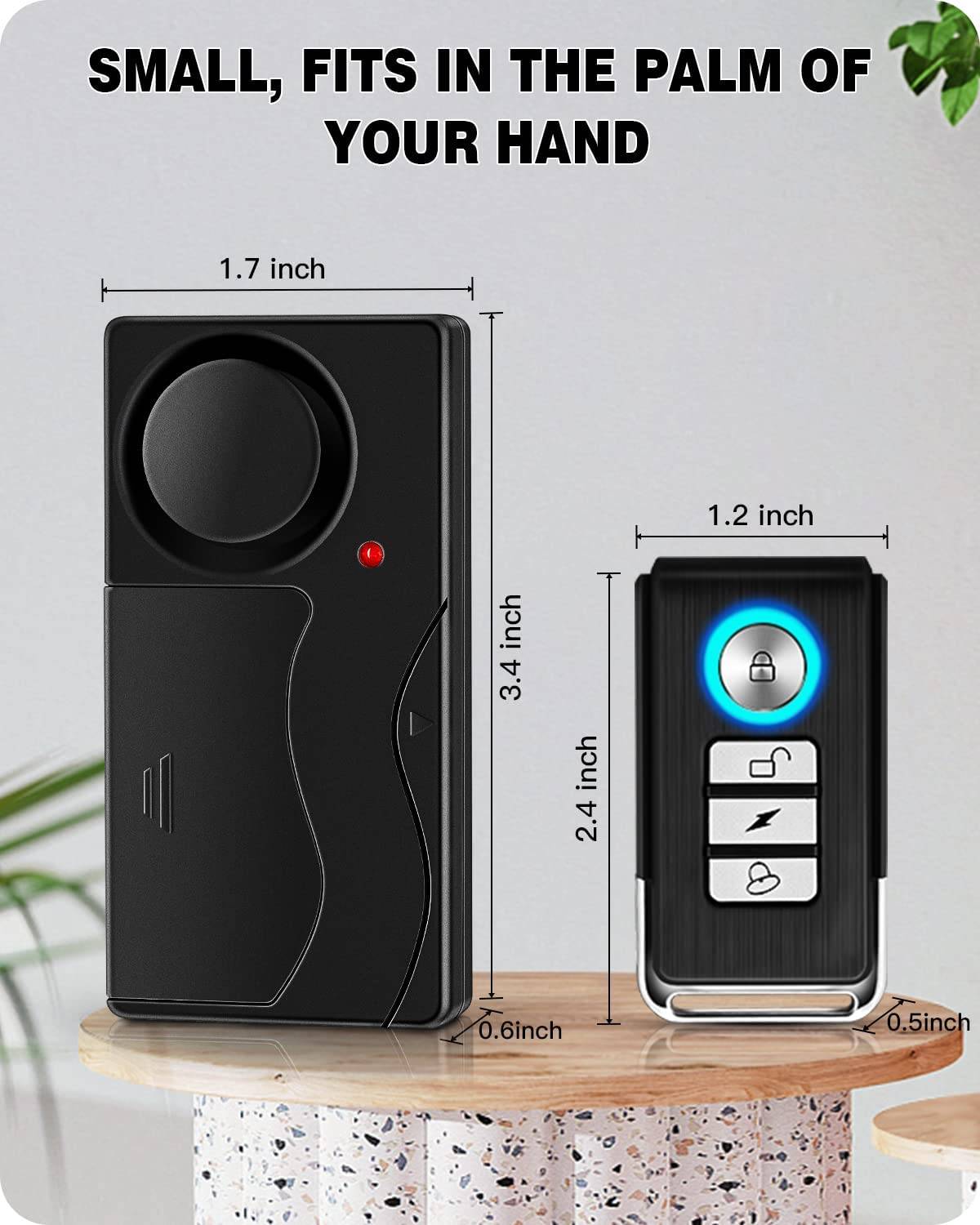Wireless Vibration Security Alarm-Secure Your Home/Shop/Cars - Image 5