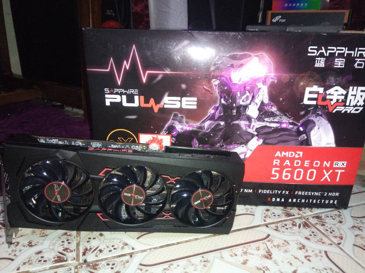 Sapphire Pulse RX 5600xt Tri-X 6gb Gddr6