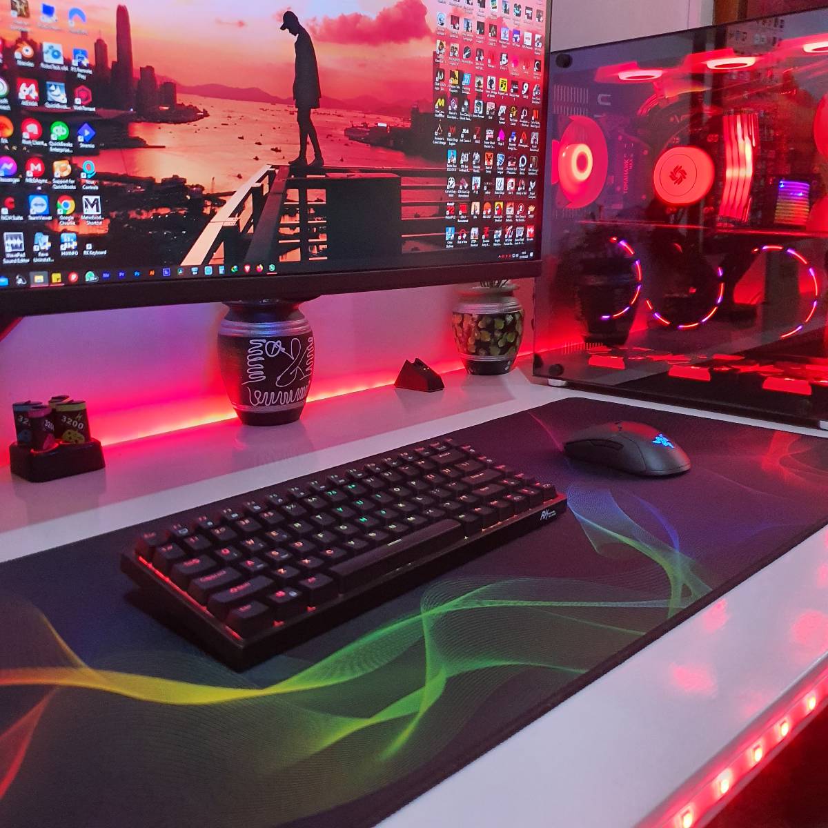 Custom-Size Gaming or Work Tables With RGB Lights Option - Image 5