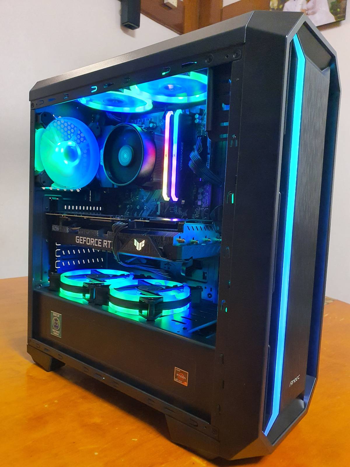 New Desktop Computer 16GB AMD Ryzen 5 HDD+SSD 2T - Image 3